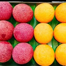 ขนมไข่เต่ามันม่วง+มันส้ม