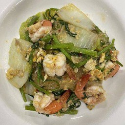 สุก่ี้แห้งกุ้ง