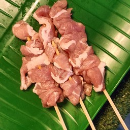 สันคอหมูสไลด์