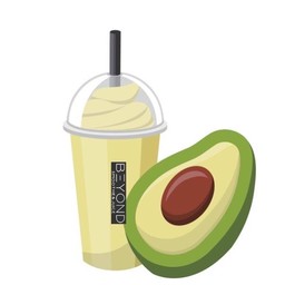 อโวคาโดนมสด