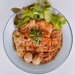 บะหมี่ซอสแซ่บ (แห้ง)