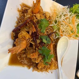 กุ้งซอสมะขาม
