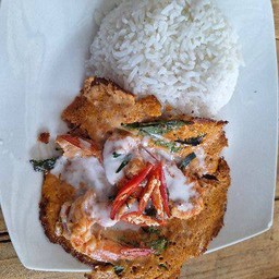 ข้าวห่อหมกกุ้ง