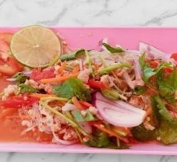 ยำวุ้นเส้นหมูสับ