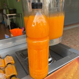น้ำส้มคั้นขวดใหญ่ 1000 ml.