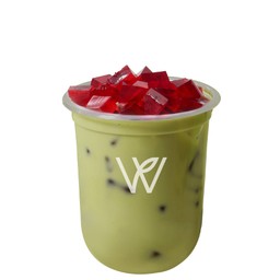 M Classic Green Tea Milk Strawberry Jelly