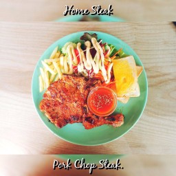 พอร์คชอปซอสบาร์บีคิว