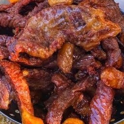 เนื้อแดดเดียวทอด (เป็นกับข้าว)