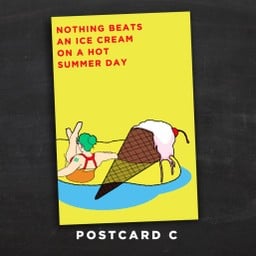 Postcard C ลาย Summer Day