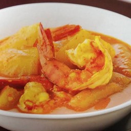 แกงส้มกุ้ง +มะละกอ