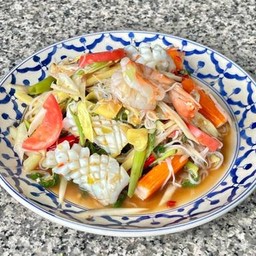 ตำป่ารักดี(ขนมจีนเส้นสด)