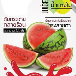 [10ฟรี1ขวด]น้ำแตงโมแท้ 250ml