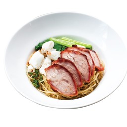 บะหมี่หมูแดง กับ ปูทะเล