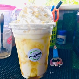 นมสดคาราเมลปั่น