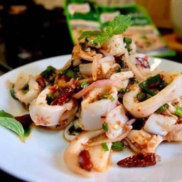 ลาบหมึก