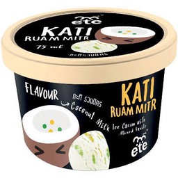 🥥🟢🟡 ไอติมรส กระทิ รวมมิตร ลอดช่อง ขนุน