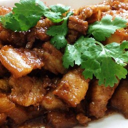 หมูหวาน (กับข้าว)