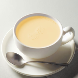 Hot White Malt milk
