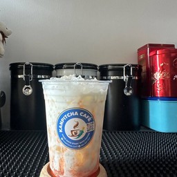 นมสดพีช Peach Fresh Milk