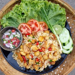 ข้าวผัดกากหมู