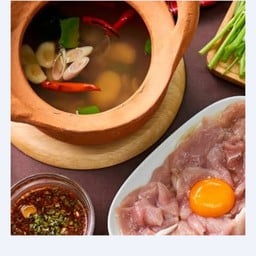 จิ้มจุ่มหมูเนื้อ