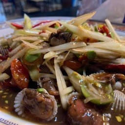 ตำหอยแคง