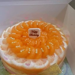 เค้กกลีบส้ม ขนาด 1 ปอนด์