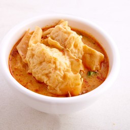 เกี๊ยวกุ้งจัมโบ้ต้มยำ