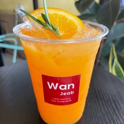 น้ำส้ม สด100%