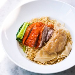 บะหมี่เกี๊ยวจัมโบ้เป็ดย่าง