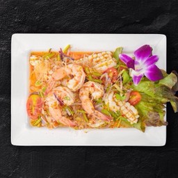 ยำวุ้นเส้น (SPICY GLASS NODDLE SALAD)