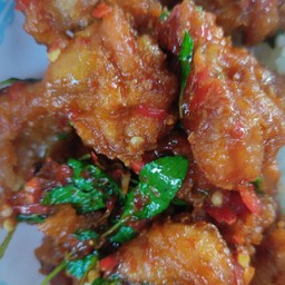 กะเพราะไก่ทอดกรอบๆๆๆ