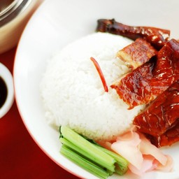 ข้าวน่องเป็ดย่างฮ่องกง