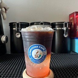 อเมริกาโน่พีช Peach Americano