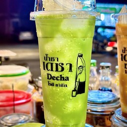 ชาเขียวมะพร้าวนมสดปั่น