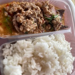 ข้าวลาบหมู