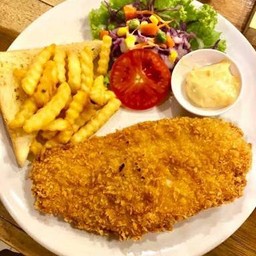 สเต็กปลาดอลลี่ทอด