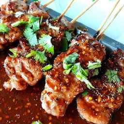 หมูย่างน้ำจิ้มแจ๋ว ชุดมายคอมโบ