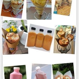 พิซซ่าโคน Pizza cone Gust-Ta วังเย็น แปลงยาว
