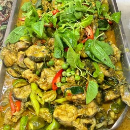 ผัดปลาดุกใส่มะเขือ