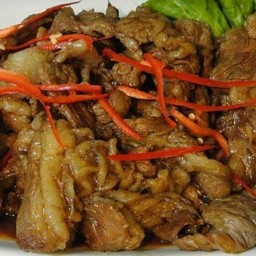 คั่วพริกเสือร้องไห้ย่าง