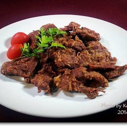 ลิ้นวัวทอด