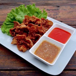 สามชั้นสไลด์ทอดงา