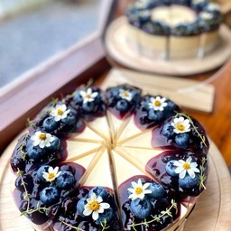 บลูเบอร์รี่ชีสพาย