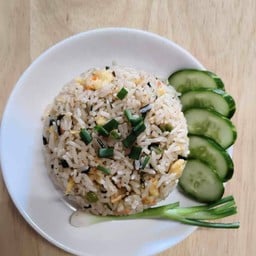 ข้าวผัดไข่ - ฟรีมิโซะซุป