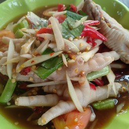 ตำตีนไก่