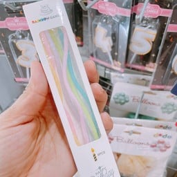 เทียนยาวเกลียว(คละ)