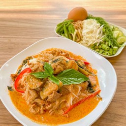 ขนมจีนแกงเนื้อ