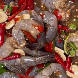 กุ้งแช่น้ำปลาร้า