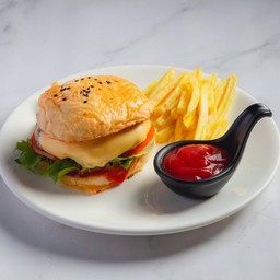 เบอร์เกอร์เนื้อชีส